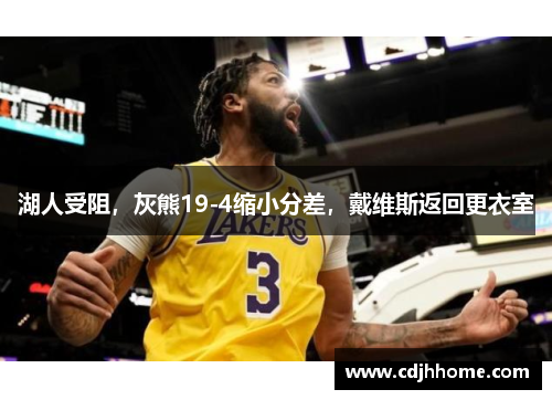 湖人受阻，灰熊19-4缩小分差，戴维斯返回更衣室